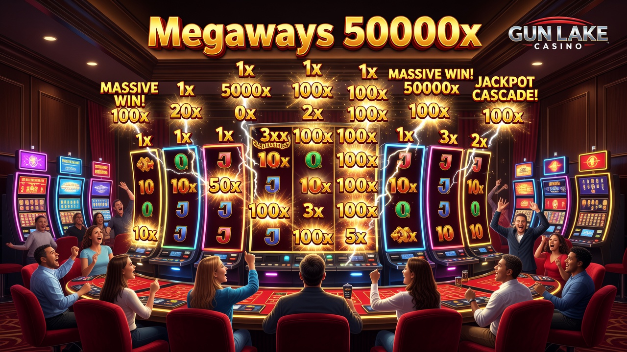 Os Maiores Pagamentos de Caça-níqueis Megaways: Jogue no Gun Lake Casino, Pague 50000x