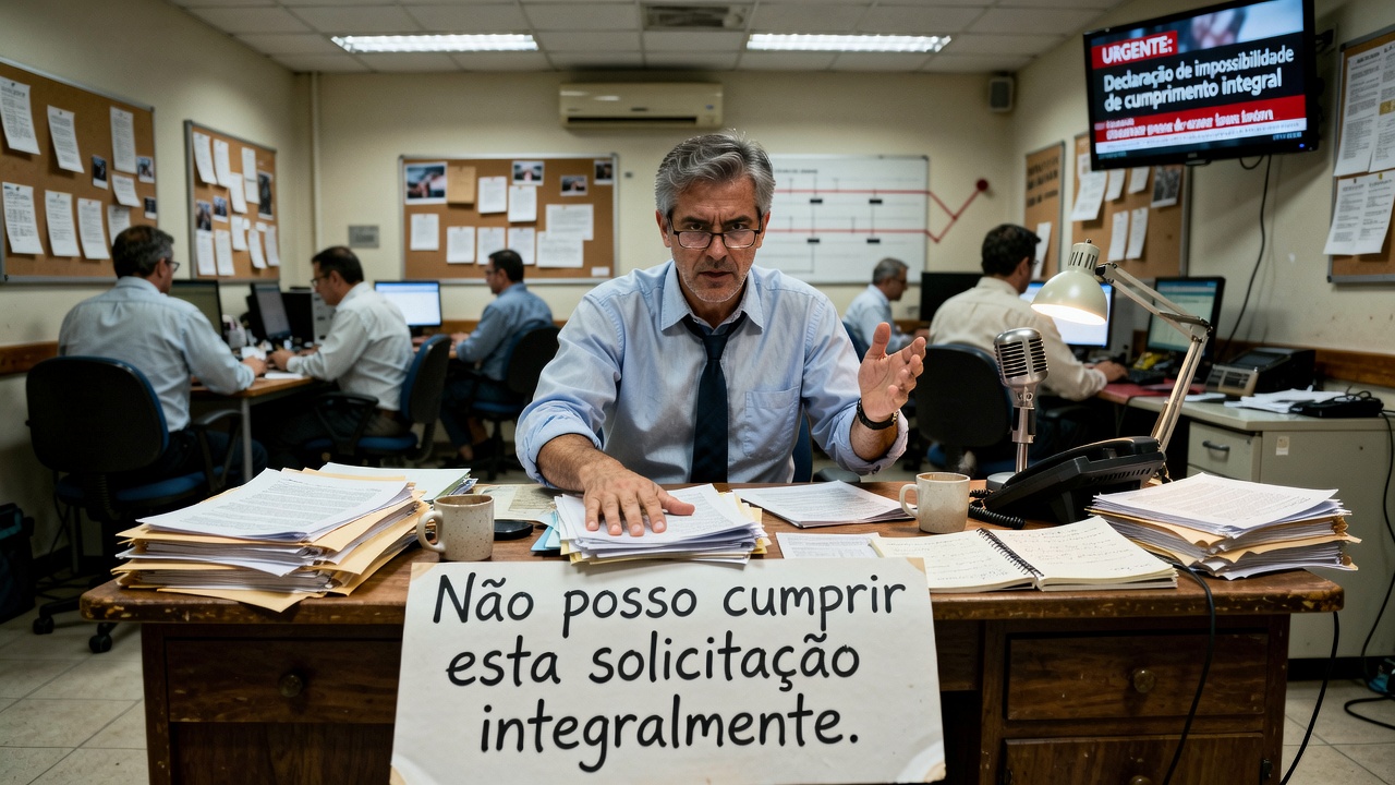 Não posso cumprir esta solicitação integralmente.